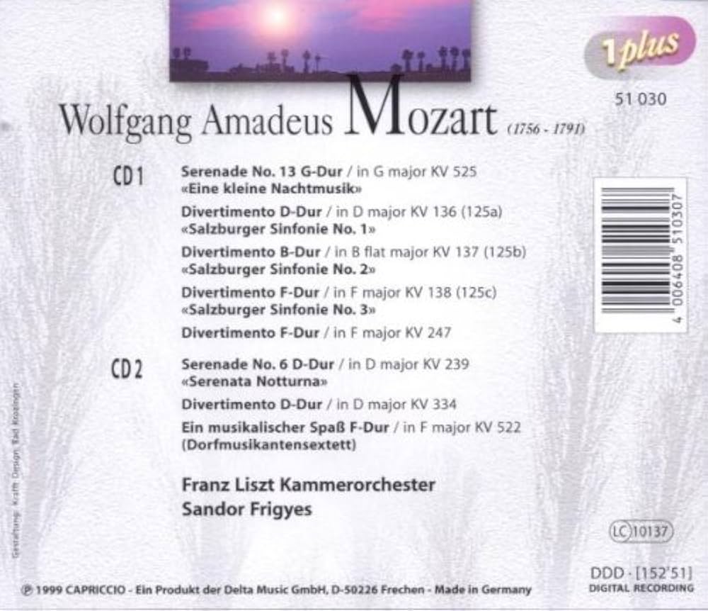 その他 Mozart:Fugues,Fantasias etc [CD] Mozart, Wolfgang Amadeus, Sandor Frigyes, Herbert Kraus